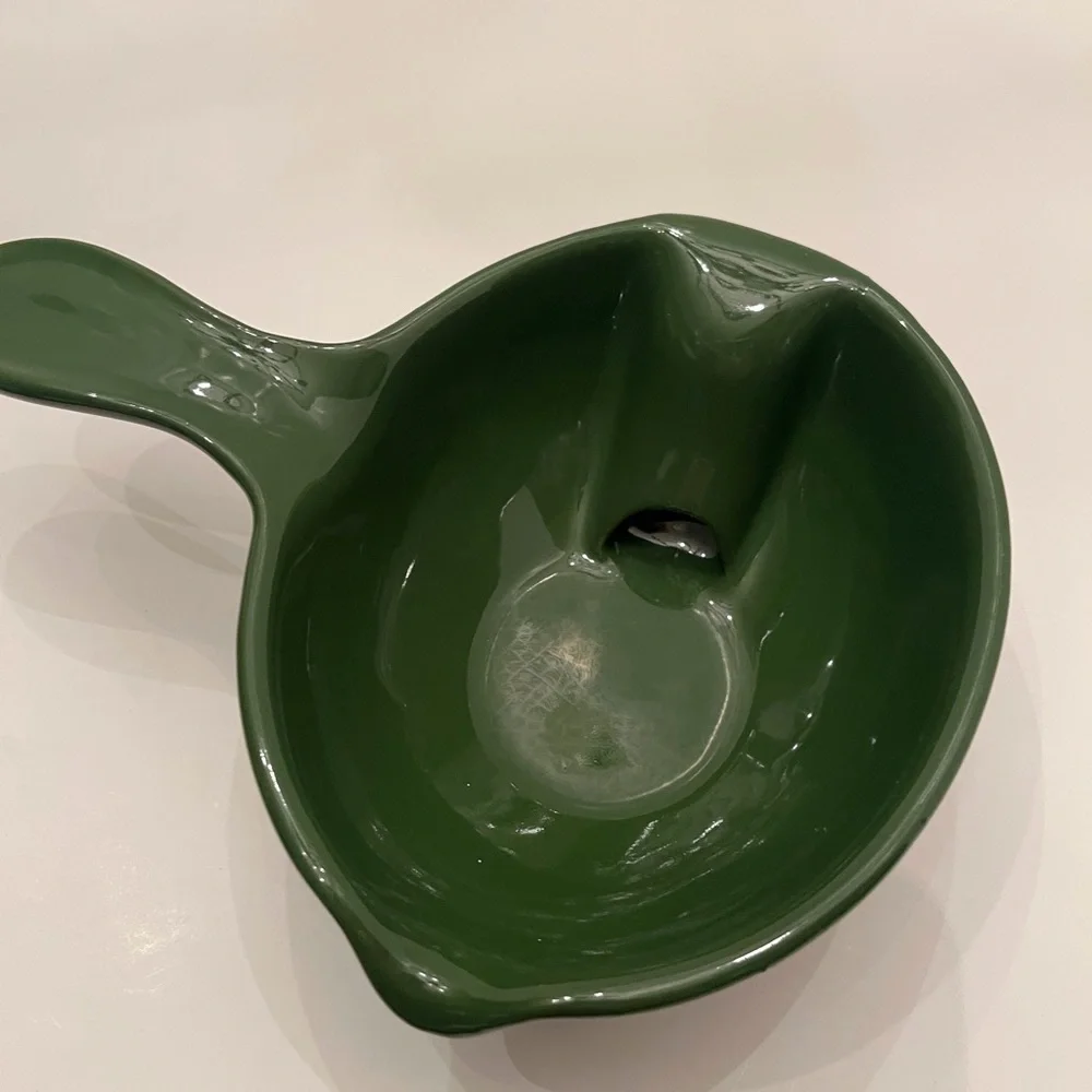 Vintage MCM Pottery Gravy Separator 1950s